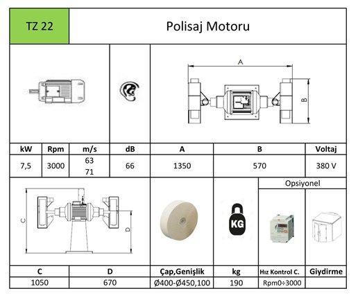 Polisaj Motoru - TZ22