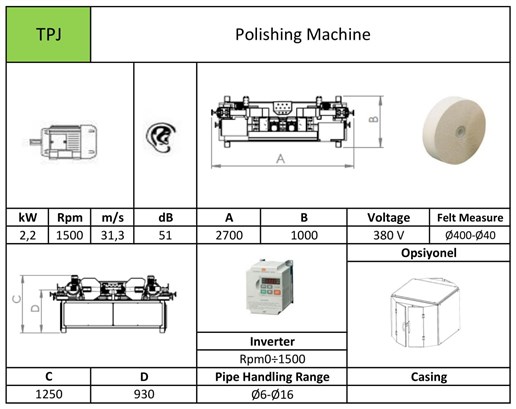 Polishing Machine-TPJ2 (Gaz Springs Shaft Polishing)